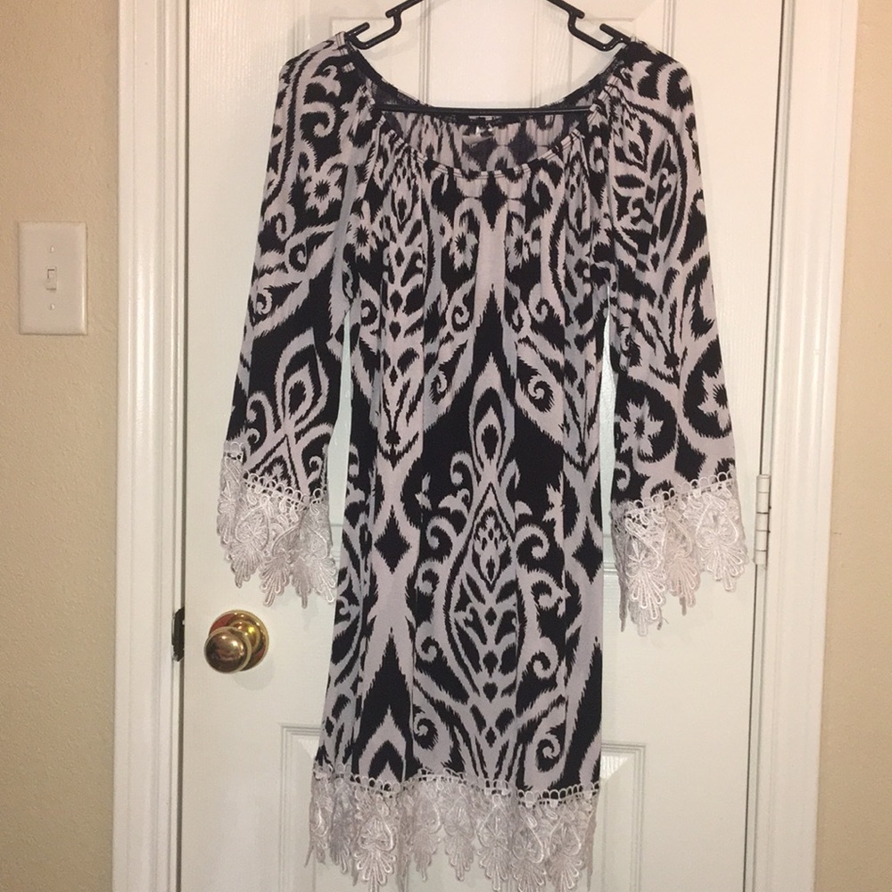 Black & White Tunic